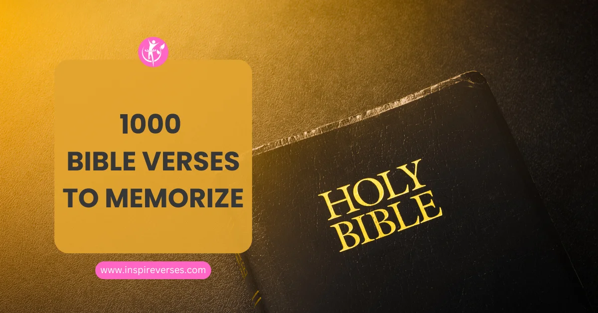 1000 Bible Verses to Memorize