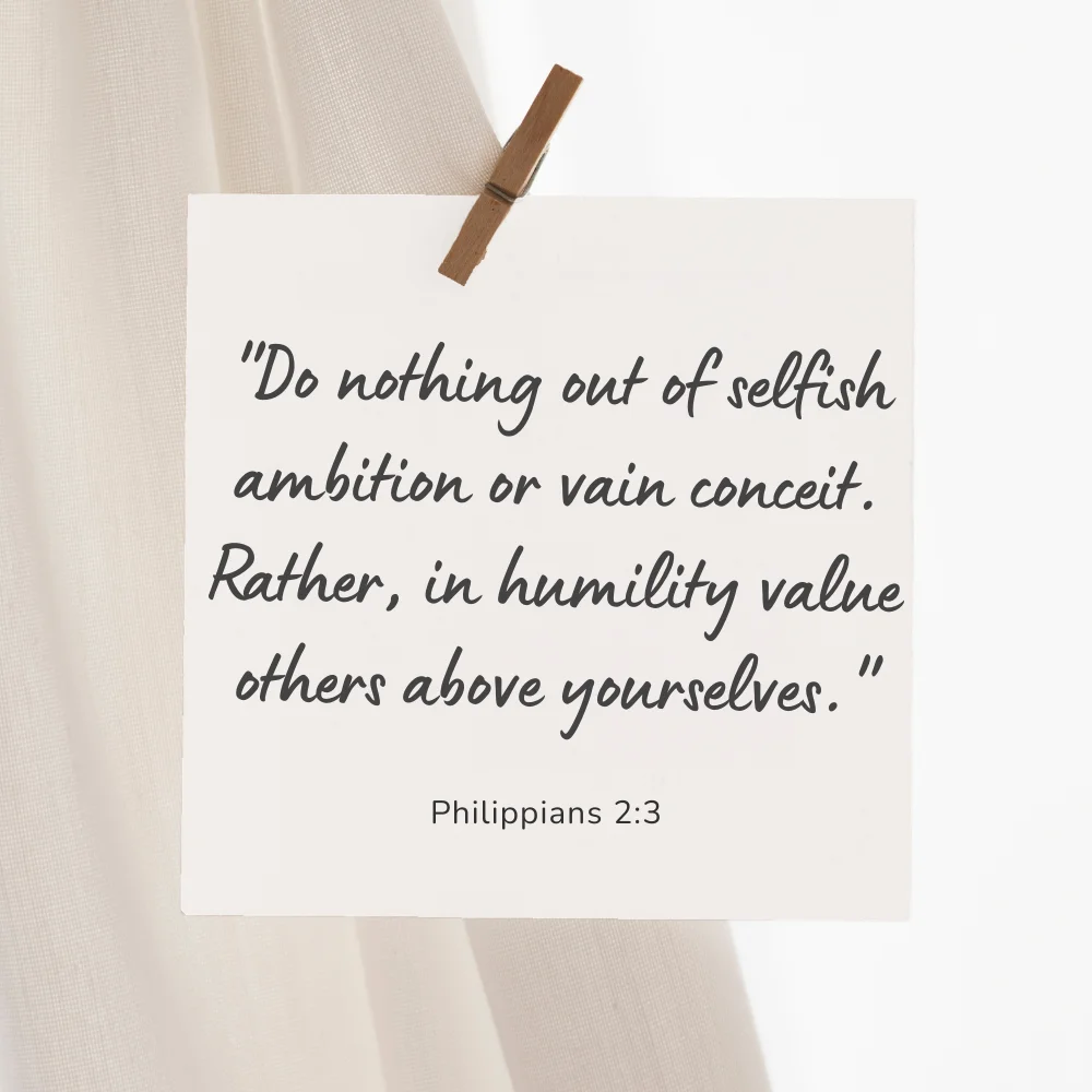 Philippians 2:3 - Bible Verses About Acceptance Of Others