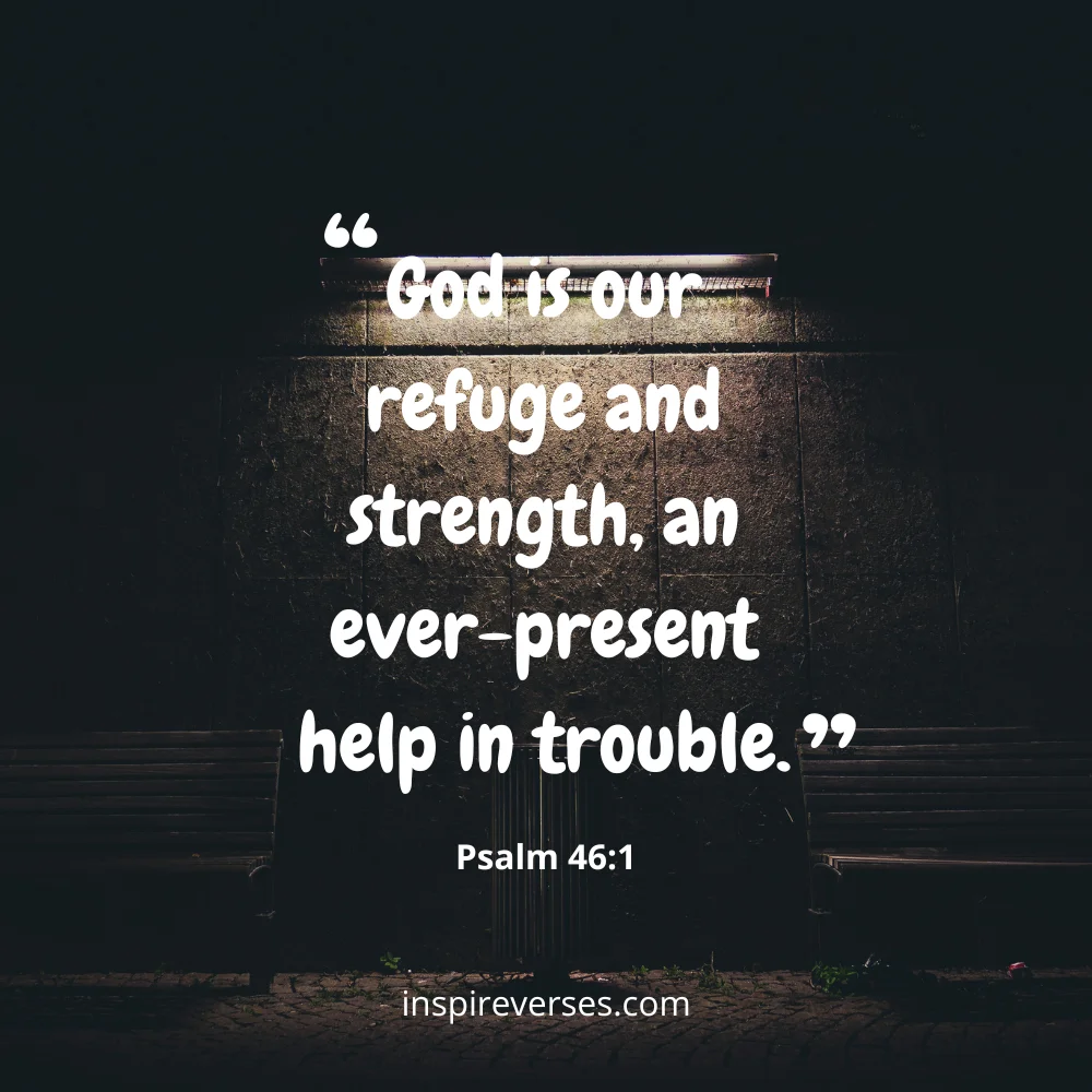 Psalm 46:1 - Bible Verses About Protecting Your Home