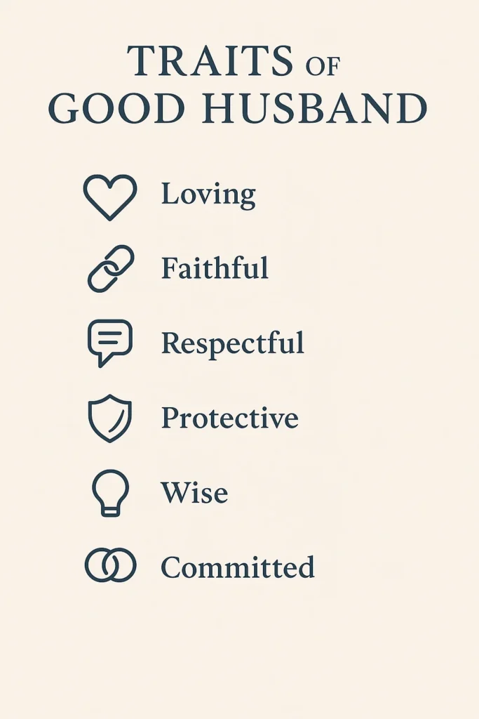 7 Biblical Traits That Define a Good Husband According to Scripture