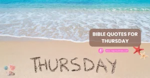 Bible Quotes For Thursday