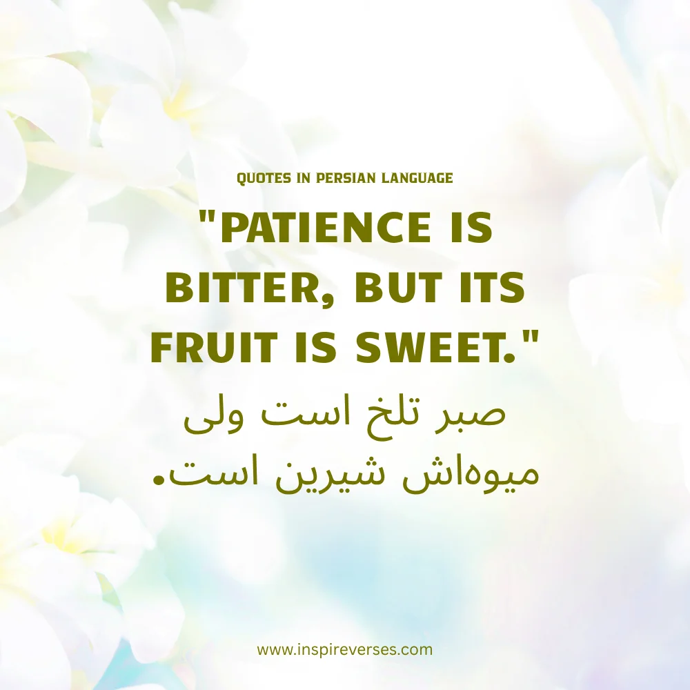 quotes in persian language