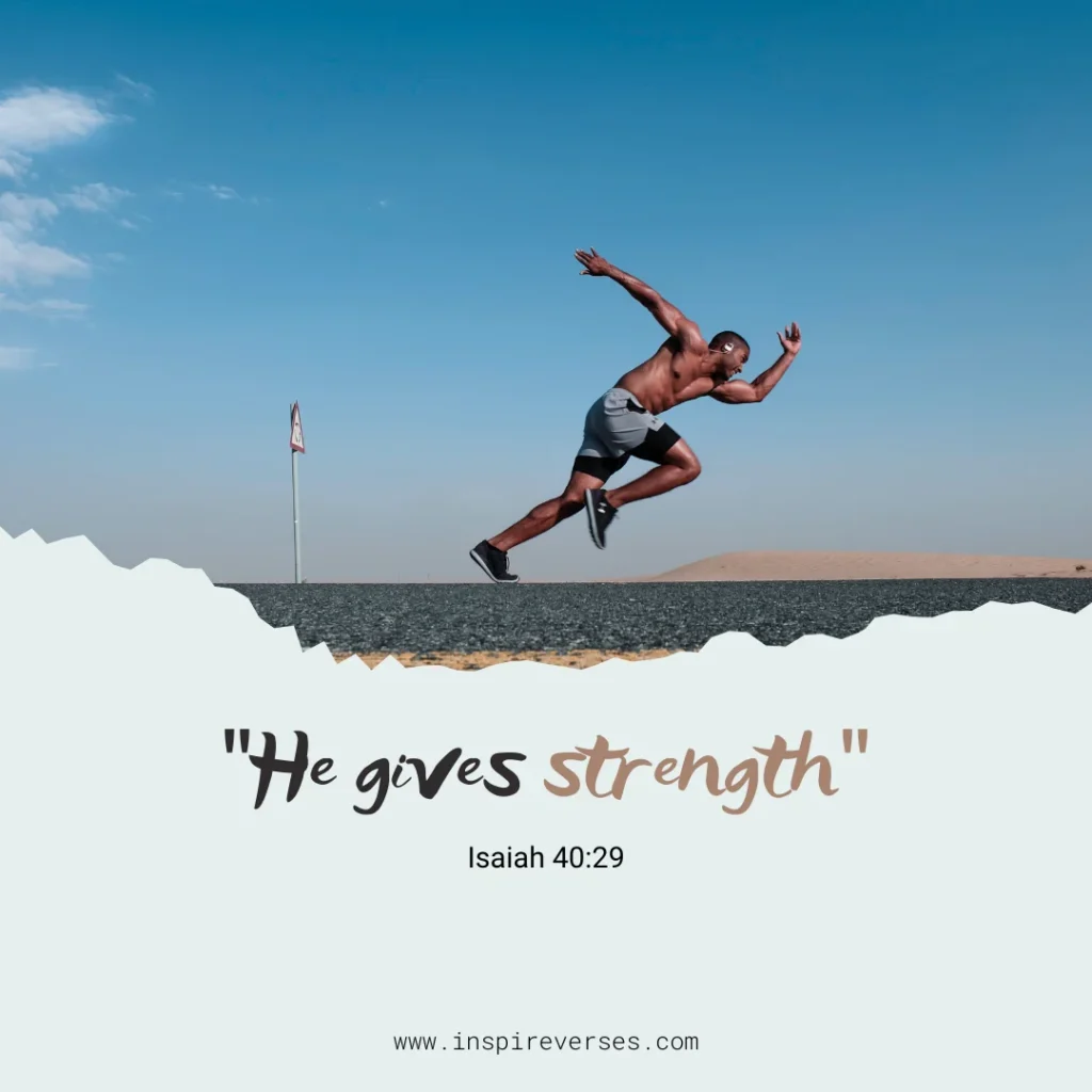 Powerful Bible Verses For Athletes