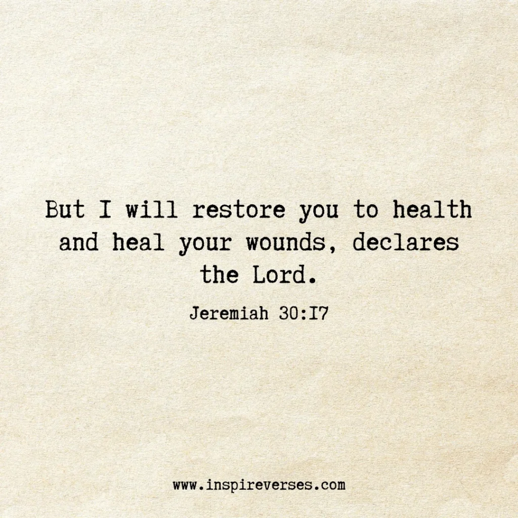 Bible Verses For Chronic Illness